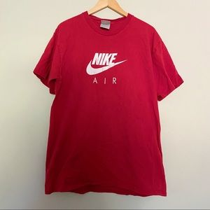 Vintage Red Nike Air T shirt